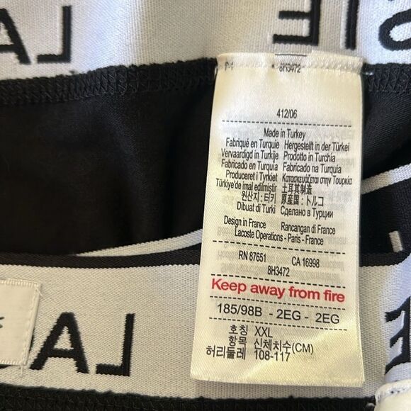 LACOSTE Men's 3pk. Regular-Fit Stretch Logo Band Briefs - Picture 12 of 14